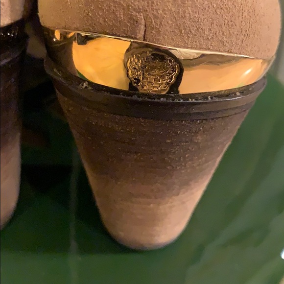 Vince Camuto camel colour ankle leather bootie - Picture 7 of 13